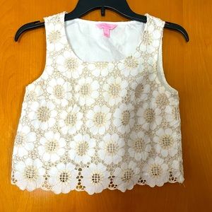 Lilly Pulitzer Cropped Tank